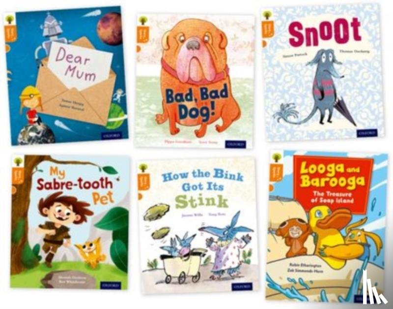 Heapy, Teresa, Goodhart, Pippa, Puttock, Simon, Darlison, Aleesah - Oxford Reading Tree Story Sparks: Oxford Level 6: Mixed Pack of 6