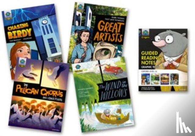 Bradman, Tony, O'Brien, Claire, Thomas, Isabel, Pickton, Lindsay - Project X Origins Graphic Texts: Grey Book Band, Oxford Level 14: Mixed Pack of 4