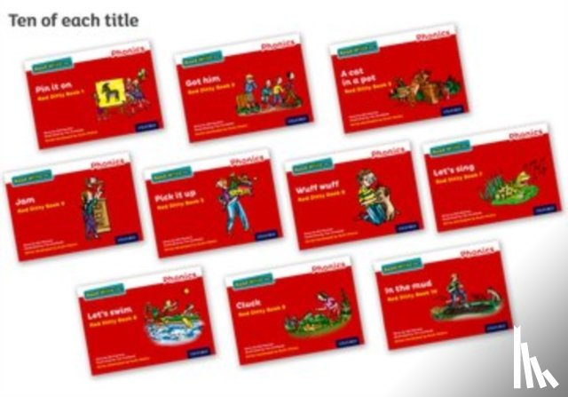 Munton, Gill - Read Write Inc. Phonics: Red Ditty books (Pack of 100)