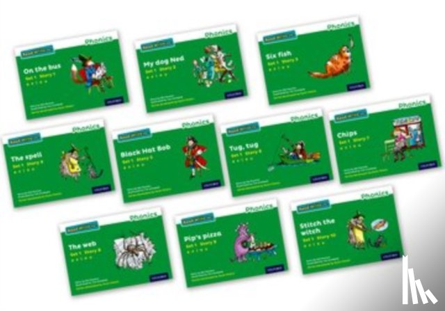 Munton, Gill - Read Write Inc. Phonics: Green Set 1 Core Storybooks (Mixed Pack of 10)
