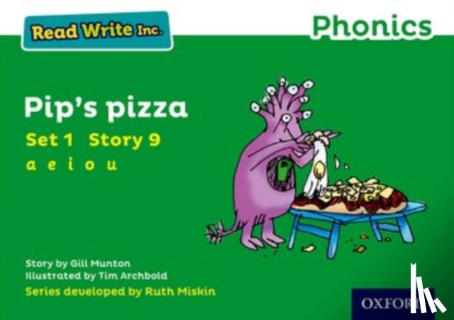 Munton, Gill - Read Write Inc. Phonics: 9 Pip's Pizza (Green Set 1 Storybook)