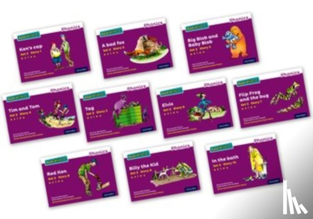 Munton, Gill - Read Write Inc. Phonics: Purple Set 2 Core Storybooks (Mixed Pack of 10)