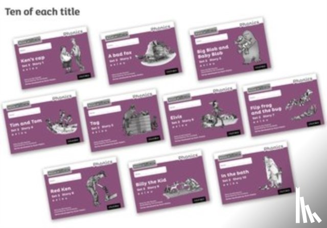 Munton, Gill - Read Write Inc. Phonics: Purple Set 2 Core Black & White Storybooks (Pack of 100)