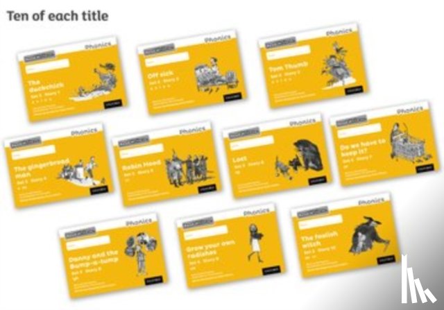Munton, Gill - Read Write Inc. Phonics: Yellow Set 5 Core Black & White Storybooks (Pack of 100)