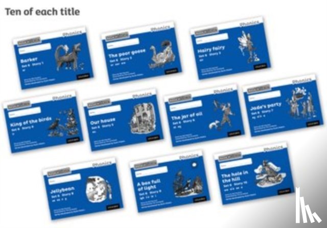 Munton, Gill - Read Write Inc. Phonics: Blue Set 6 Core Black & White Storybooks (Pack of 100)