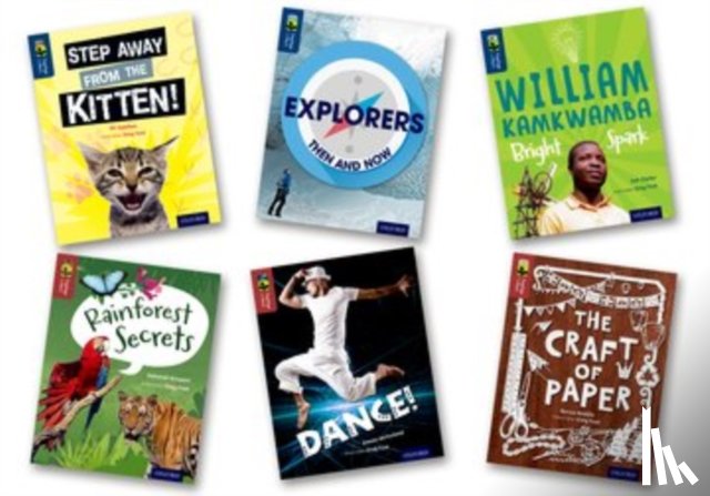Kespert, Deborah, McFarland, Emma, Heddle, Becca, Sparkes, Ali - Oxford Reading Tree TreeTops inFact: Oxford Level 14/15: Pack of 6