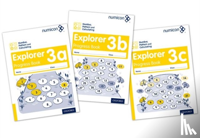 Atkinson, Ruth, Campling, Jayne, Tacon, Romey, Wing, Tony - Numicon: Number, Pattern and Calculating 3 Explorer Progress Books ABC (Mixed pack)