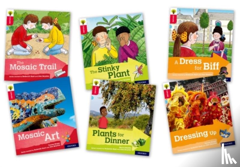 Hunt, Roderick, Heddle, Becca, Heapy, Teresa, Shipton, Paul - Oxford Reading Tree Explore with Biff, Chip and Kipper: Oxford Level 4: Mixed Pack of 6