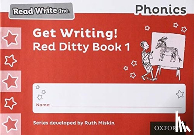 Miskin, Ruth - Read Write Inc. Phonics: Get Writing! Red Ditty Book 1 Pack of 10