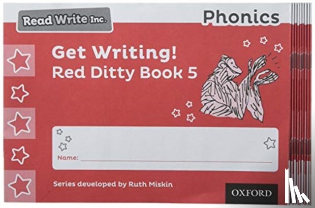 Miskin, Ruth - Read Write Inc. Phonics: Get Writing! Red Ditty Book 5 Pack of 10