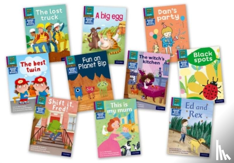 Bradbury, Adrian, Hawes, Alison, McFarlane, Karra, Munton, Gill - Read Write Inc. Phonics Book Bag Books: Purple Set 2 Book Bag Books (Mixed Pack of 10).