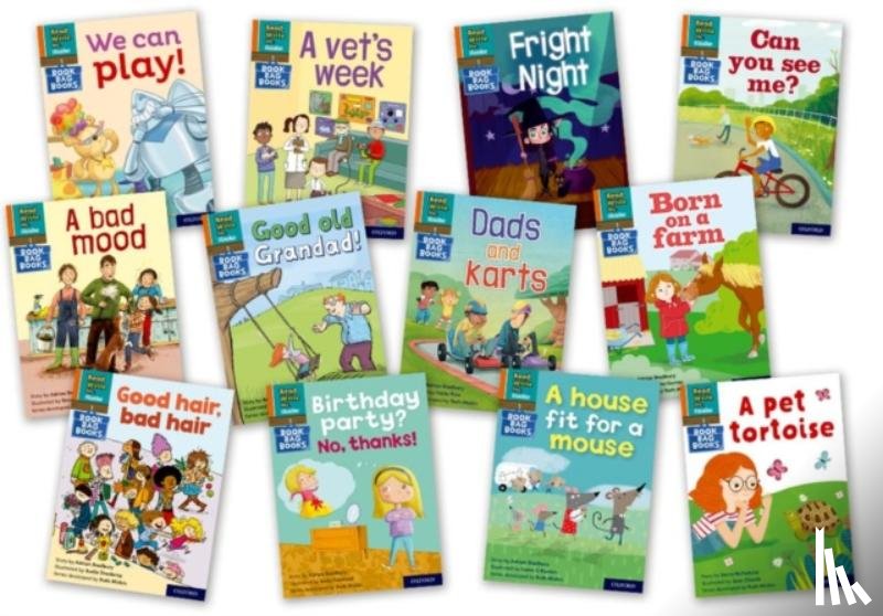 Bradbury, Adrian, McFarlane, Karra - Read Write Inc. Phonics Book Bag Books: Orange Set 4 Book Bag Books (Mixed Pack of 12)