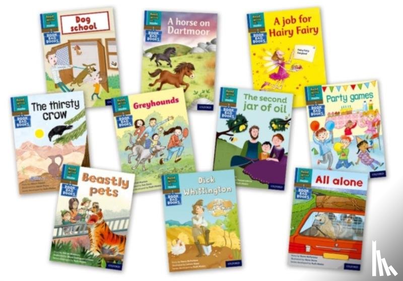 Bradbury, Adrian, Hawes, Alison, McFarlane, Karra, Munton, Gill - Read Write Inc. Phonics Book Bag Books: Blue Set 6 Book Bag Books (Mixed Pack of 10)