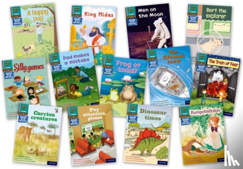 Bradbury, Adrian, Hawes, Alison, McFarlane, Karra - Read Write Inc. Phonics Book Bag Books: Grey Set 7 Book Bag Books (Mixed Pack of 13)