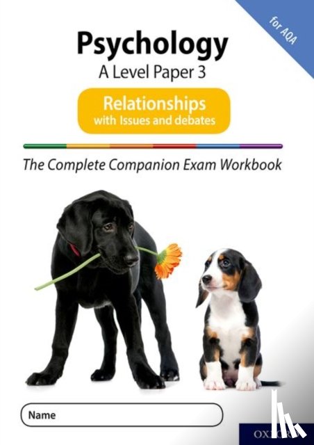 McIlveen, Rob, Compton, Clare - The Complete Companions for AQA Fourth Edition: 16-18: AQA Psychology A Level: Paper 3 Exam Workbook: Relationships