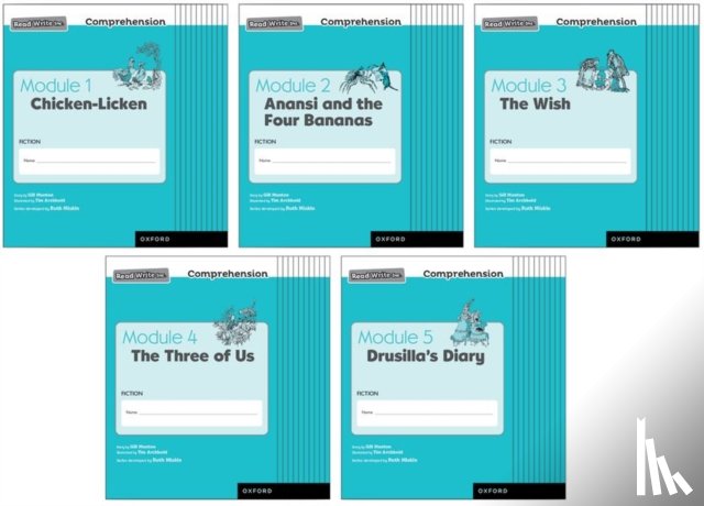  - Read Write Inc. Comprehension: Modules 1-5 Class Pack of 50 (10 of each title)