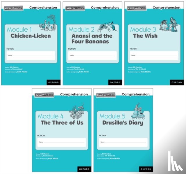  - Read Write Inc. Comprehension: Modules 6-10 Mixed Pack of 5 (1 of each title)