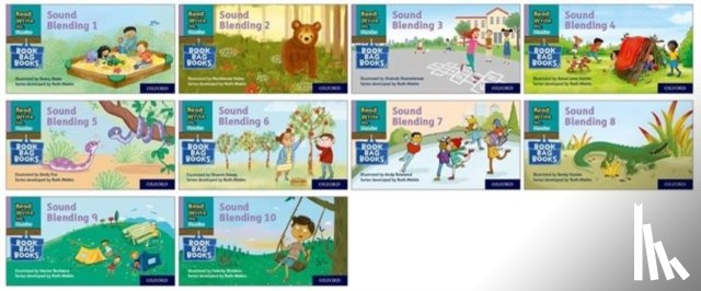Miskin, Ruth, Munton, Gill, Archbold, Tim - Read Write Inc. Phonics: Sound Blending Book Bag Books (Mixed Pack of 10)