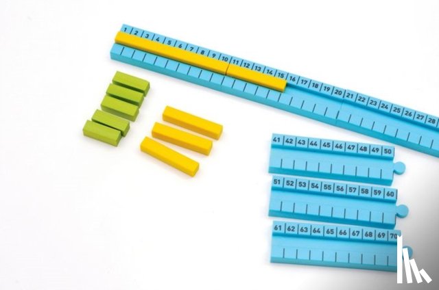 Oxford University Press - Numicon: 1-100cm Number Rod Track