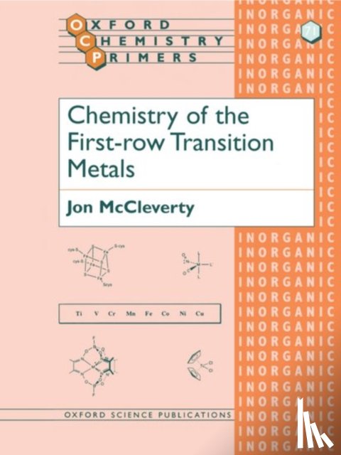 McCleverty, Jon (School of Chemistry - Chemistry of the First Row Transition Metals