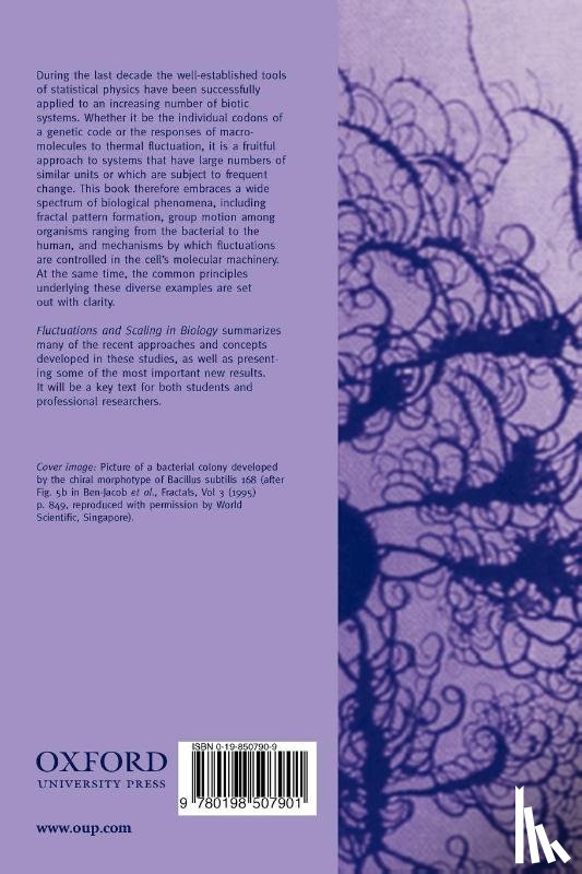 - Fluctuations and Scaling in Biology