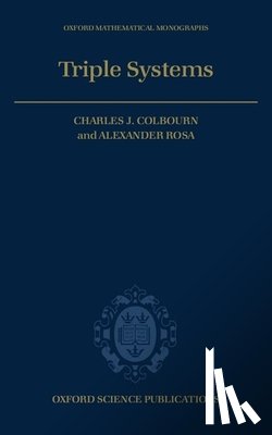 Colbourn, Charles (Professor of Computer Science, Rosa, Alex (Professor of Mathematics - Triple Systems
