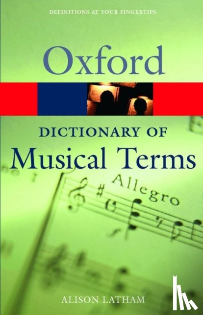  - Oxford Dictionary of Musical Terms