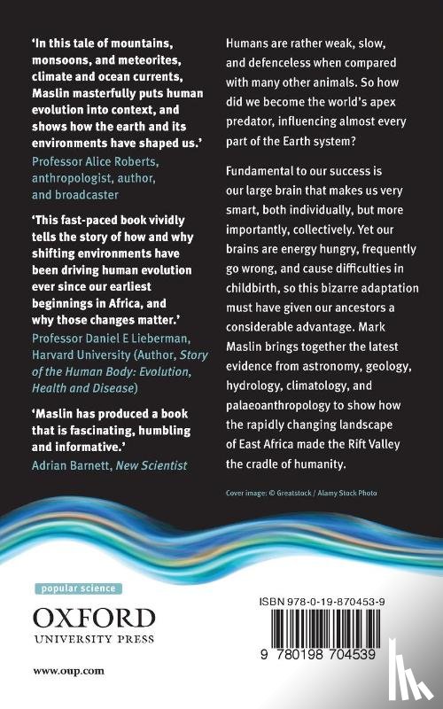Maslin, Mark (Professor of Geography - The Cradle of Humanity