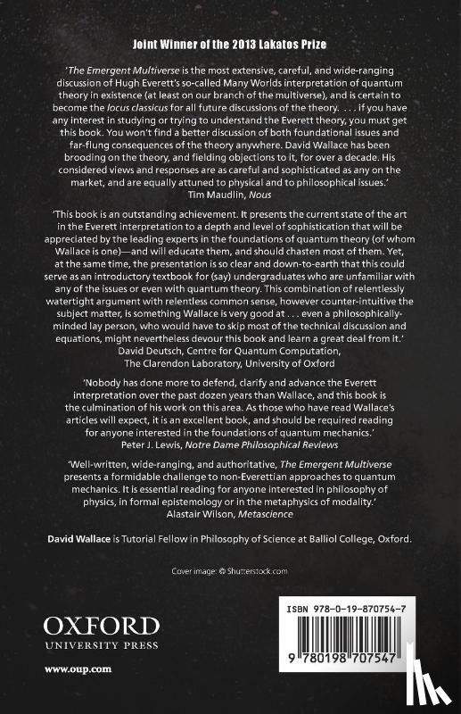 Wallace, David (Oxford University) - The Emergent Multiverse