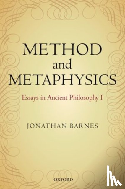 Barnes, Jonathan ( - Method and Metaphysics
