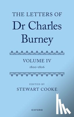 Cooke, Stewart - The Letters of Dr Charles Burney