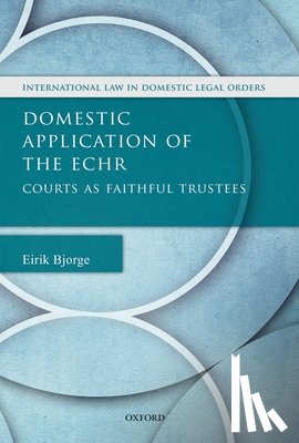 Bjorge, Eirik (Shaw Foundation Junior Research Fellow - Domestic Application of the ECHR