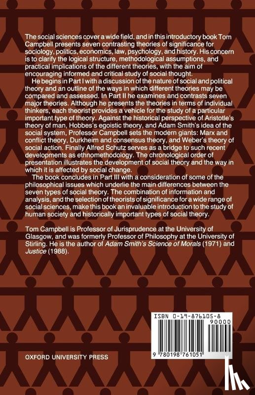 Campbell, Tom - Seven Theories of Human Society