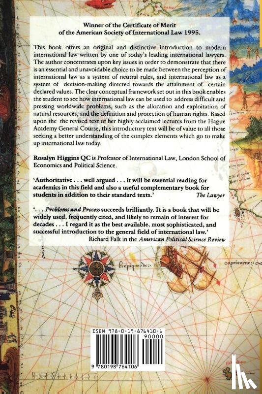 Higgins, Rosalyn (formerly Professor of International Law - Problems and Process