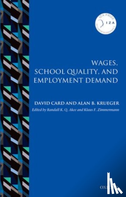 Card, David (Professor of Economics and Director of the Center for Labor Economics, Krueger, Alan B. (Assistant Secretary for Economic Affairs and Chief Economist - Wages, School Quality, and Employment Demand