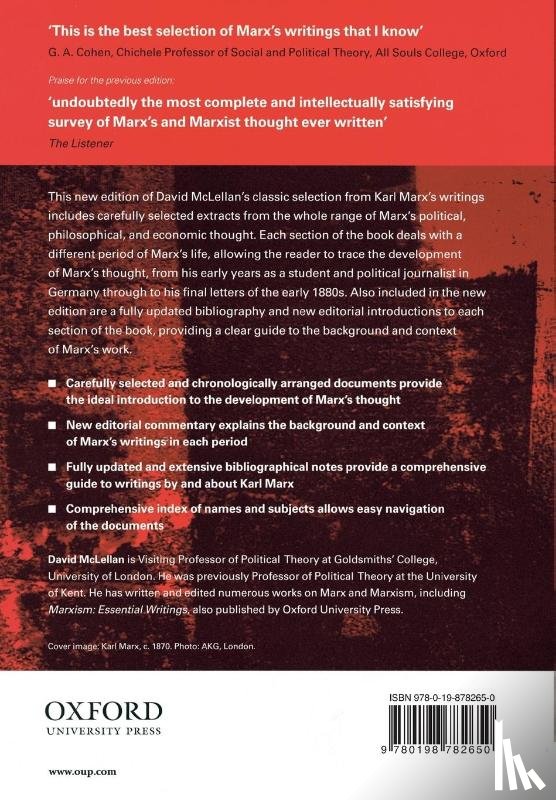 Marx, Karl - Karl Marx: Selected Writings
