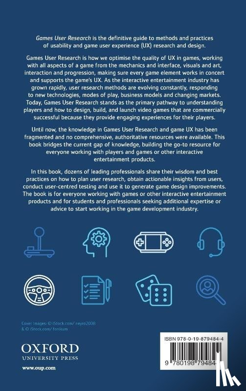  - Games User Research