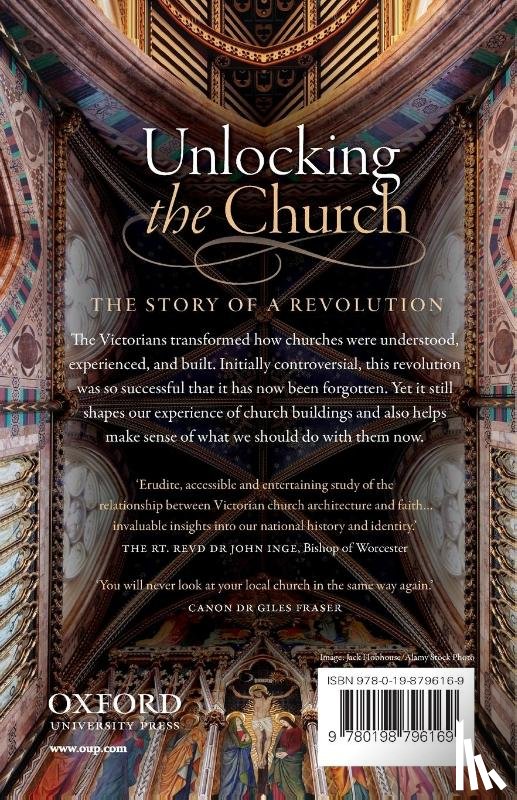 Whyte, William (Professor of Social and Architectural History and Vice President of St John's College - Unlocking the Church