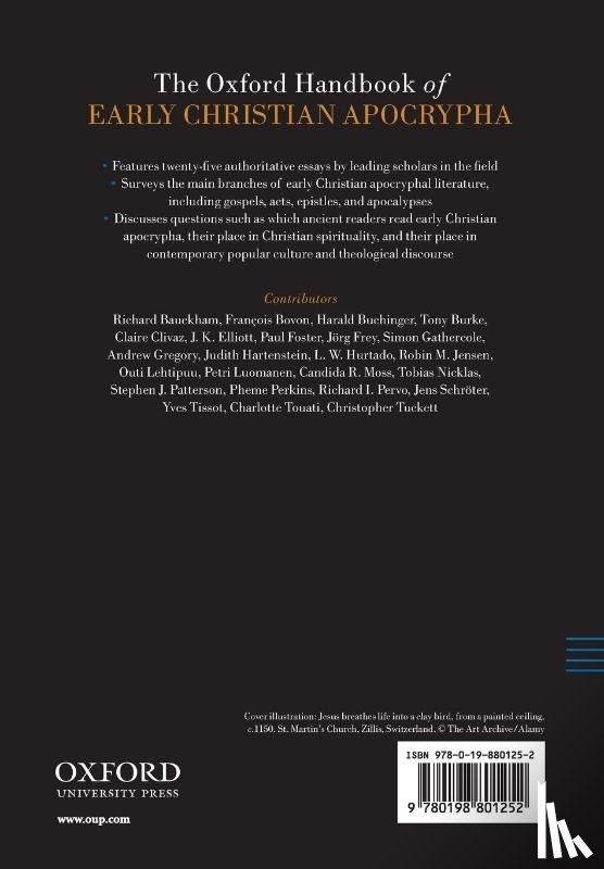 Verheyden, Joseph (Professor of New Testament - The Oxford Handbook of Early Christian Apocrypha