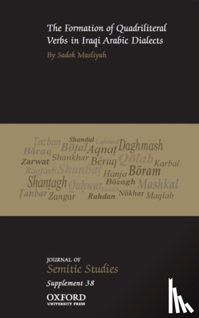Masliyah, Sadok - The Formation of Quadriliteral Verbs in Iraqi Arabic Dialects