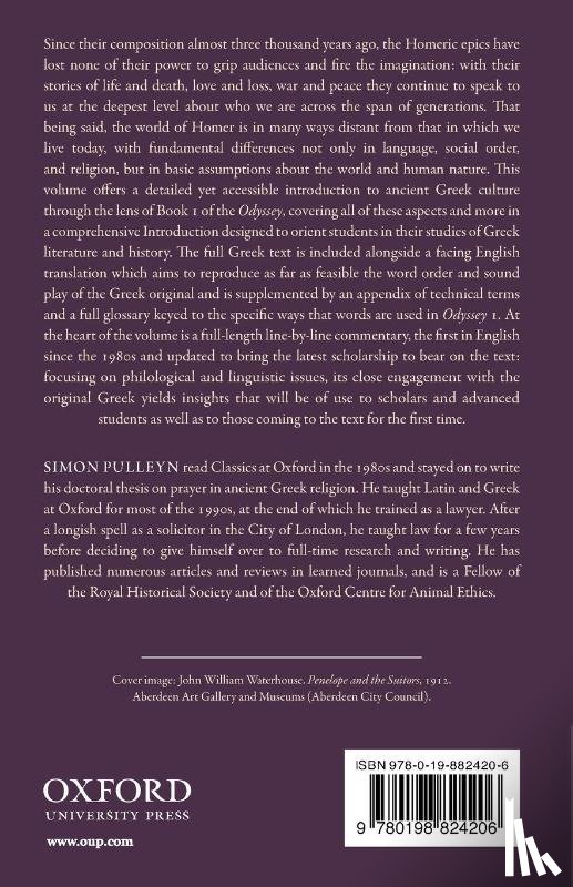 Pulleyn, Simon (Independent scholar - Homer, Odyssey I