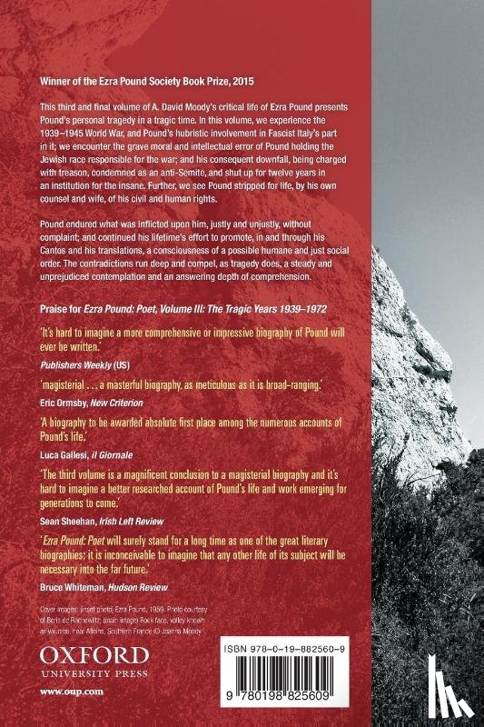 Moody, A. David (Professor Emeritus - Ezra Pound: Poet