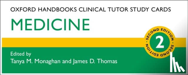  - Oxford Handbooks Clinical Tutor Study Cards: Medicine