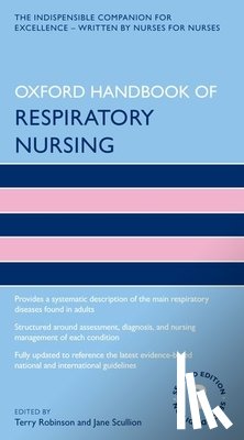 Robinson, Terry, Scullion, Jane - Oxford Handbook of Respiratory Nursing