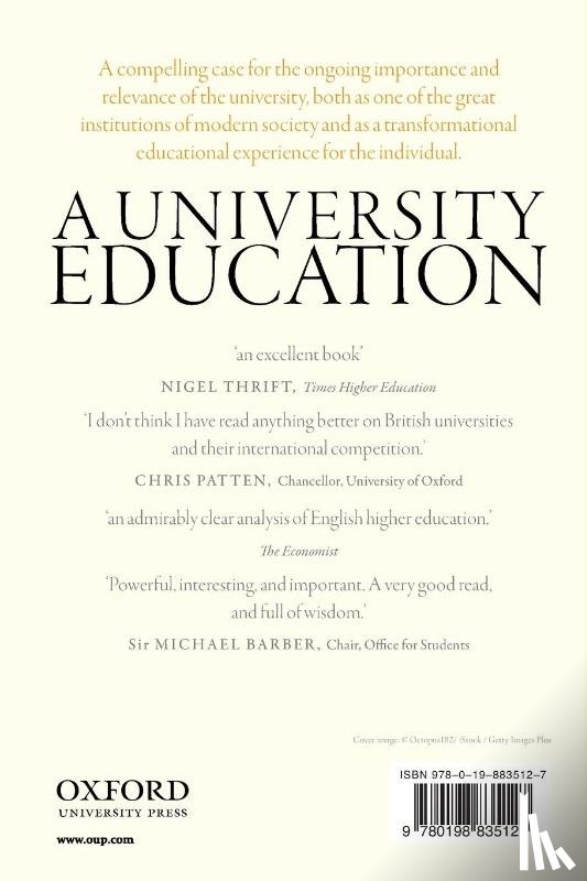 Willetts, David (Visiting Professor - A University Education