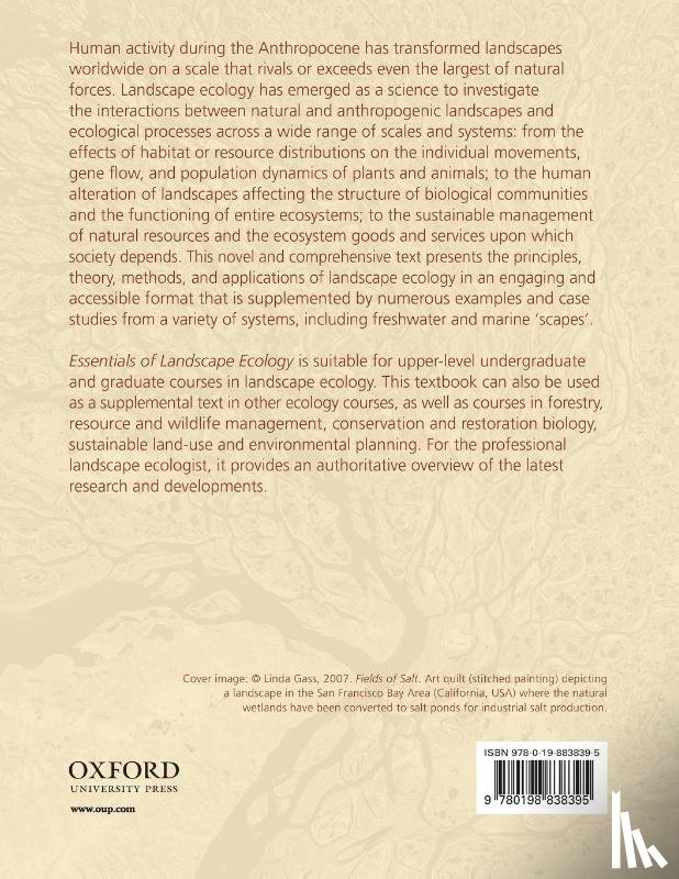 With, Kimberly A. (Professor - Essentials of Landscape Ecology