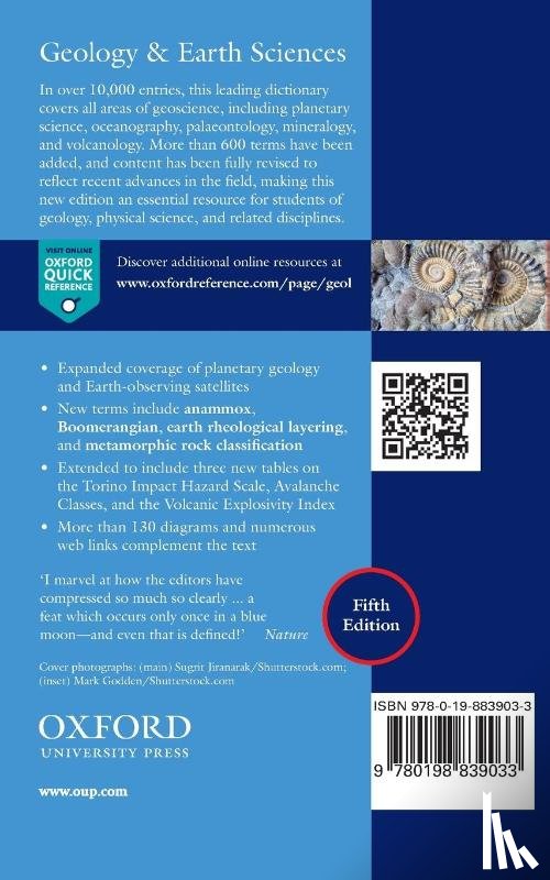 Allaby, Michael - A Dictionary of Geology and Earth Sciences