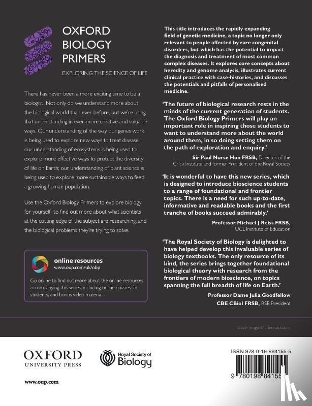 Jennings, Barbara (Norwich Medical School), Willis, Gavin (Norfolk and Norwich University Hospital), Thalange, Nandu (Norfolk and Norwich University Hospital) - Genetics in Medicine
