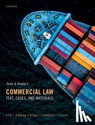Fox, David (Professor of Common Law, Munday, Roderick (Reader Emeritus in Law, Soyer, Baris (Professor of Commercial and Maritime Law, Tettenborn, Andrew (Chair in Law - Sealy and Hooley's Commercial Law
