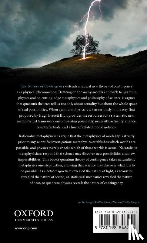 Wilson, Alastair (Professor of Philosophy - The Nature of Contingency